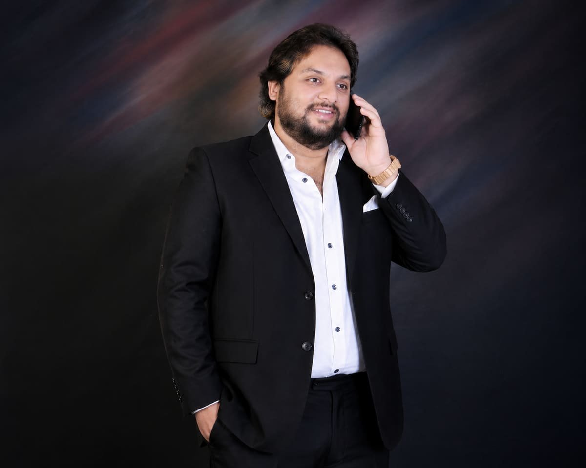 Portrait of Mr. Mohammed Ameenuddin, Founder and Chairman of Arsh Group of Companies